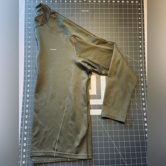 Patagonia | Capilene 3 | Quarter Zip Pullover | Midweight | Green | XL - Picture 3 of 4